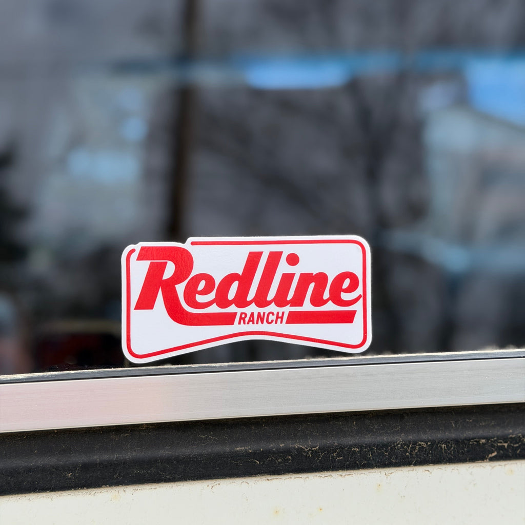 Redline Ranch Classic Logo Sticker