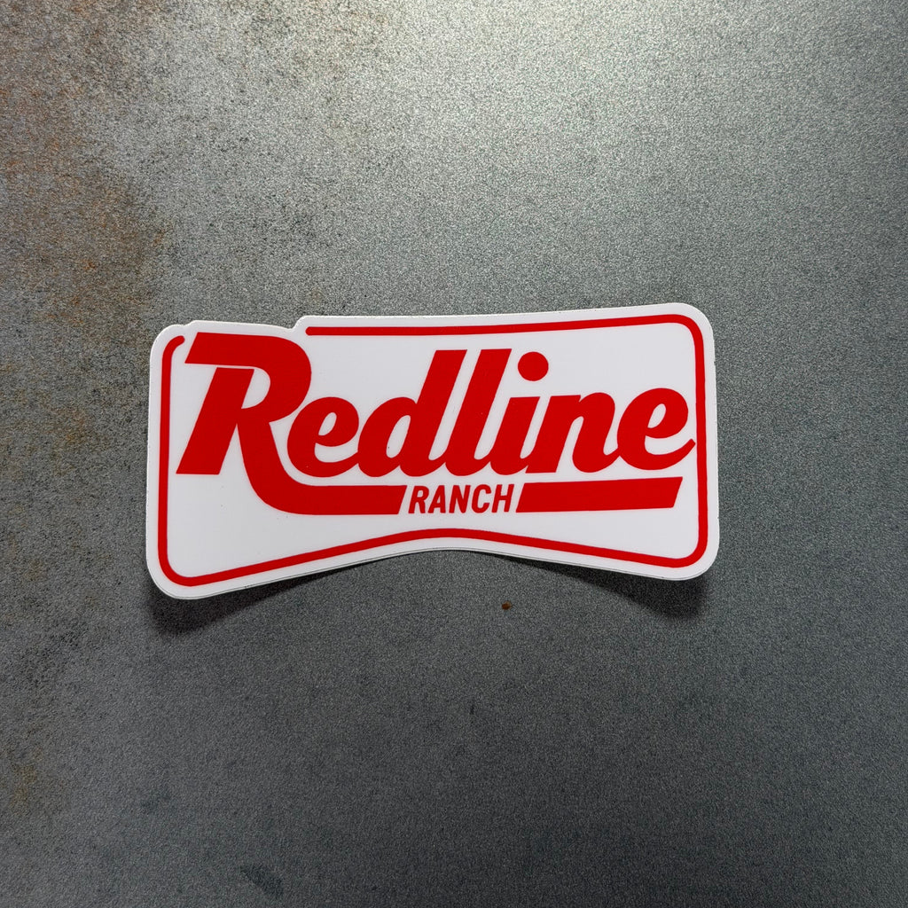 Redline Ranch Classic Logo Sticker