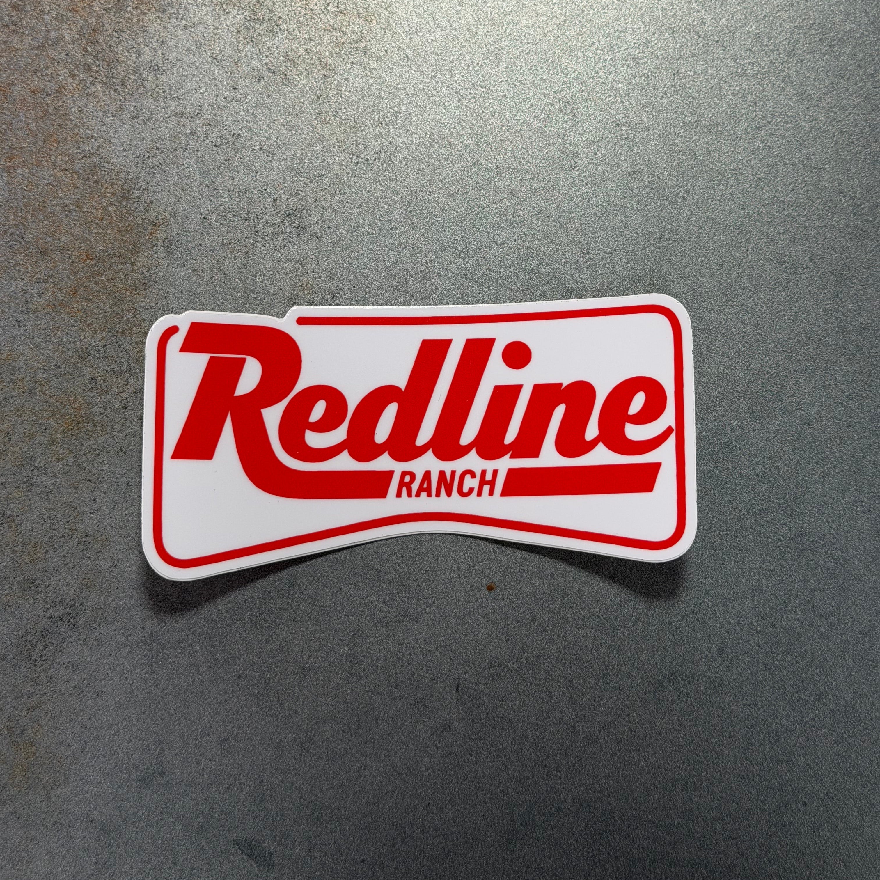 Redline Ranch Classic Logo Sticker