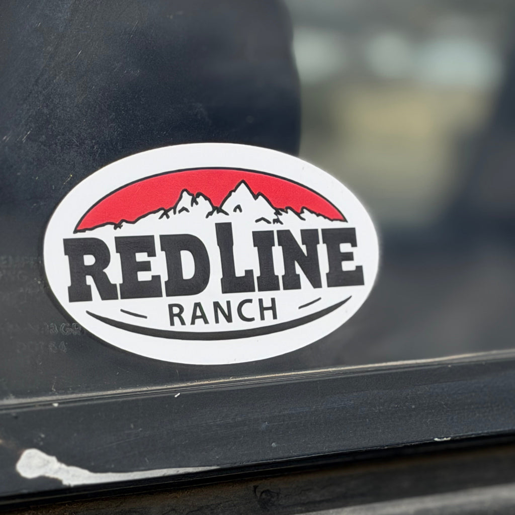 Redline Ranch Mountain Sticker