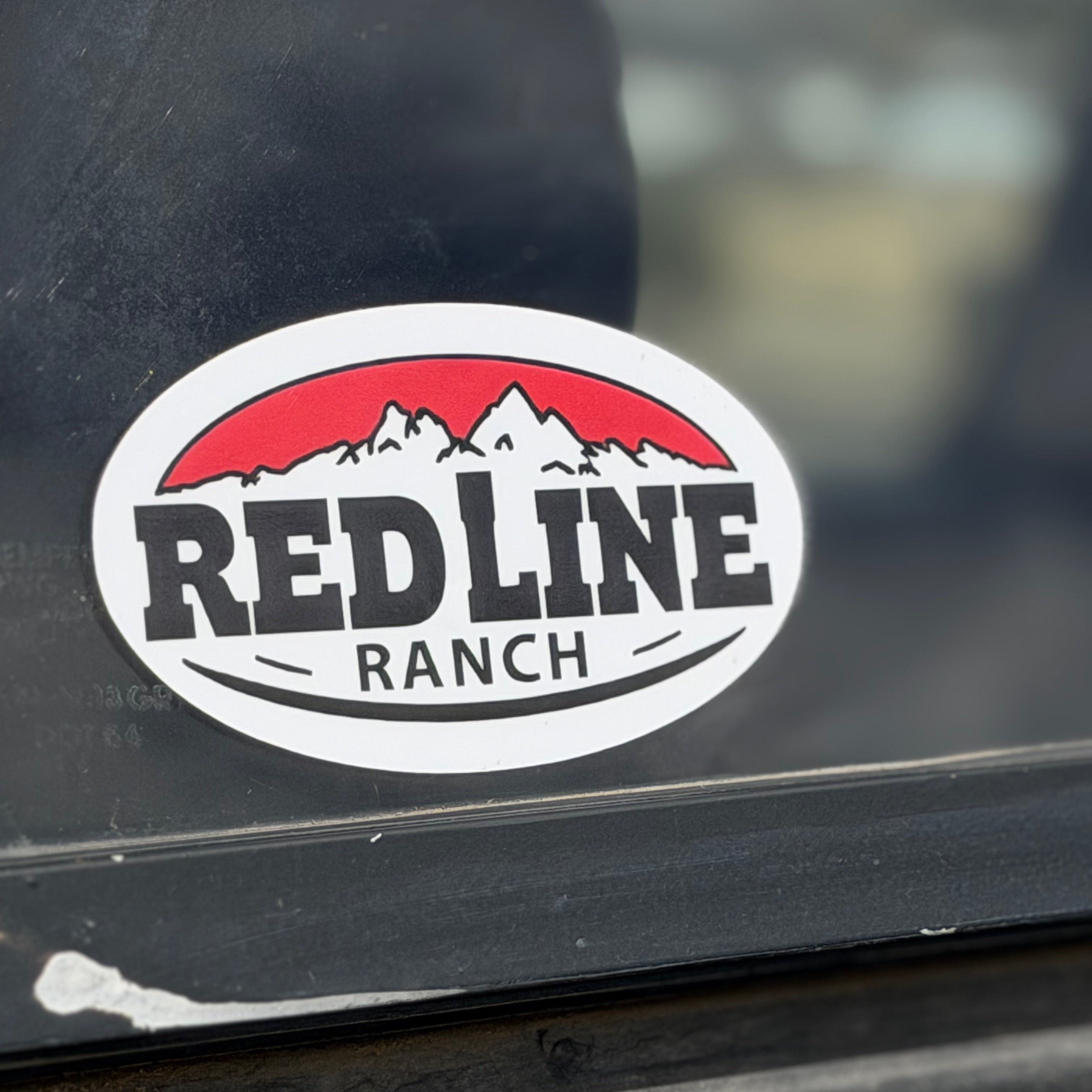 Redline Ranch Mountain Sticker