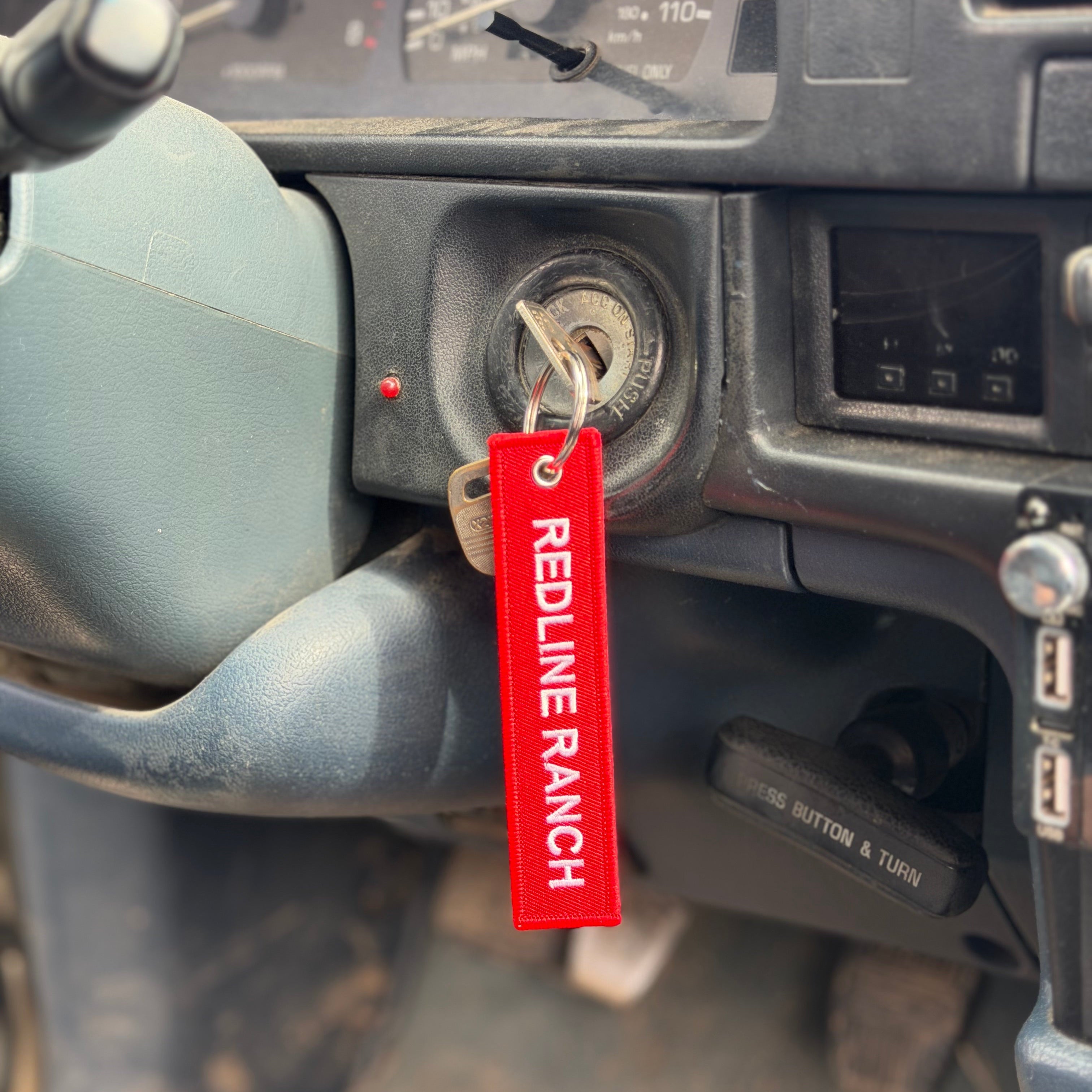 Redline Ranch Key Tag