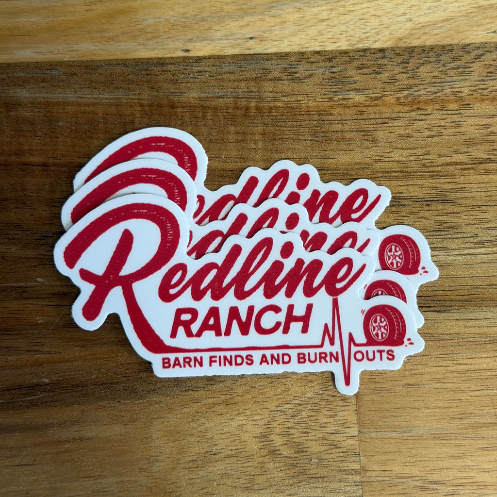 Barn Finds And Burnouts Sticker