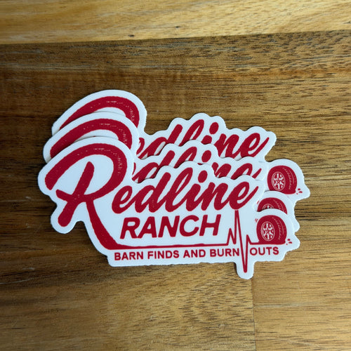 Barn Finds And Burnouts Sticker