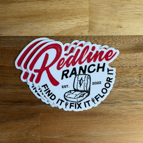 Find It, Fix It, Floor It Sticker